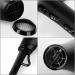 Aigostar Monique 2400W Ionic Hair Dryer - Professional Black Hair Dryer with Diffuser & Accessories for Ultimate Styling - Buy Online on GoSupps.com