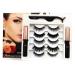 Ufar Magnetic False Eyelashes with Eyeliner - 2022 Upgraded 5 Pair Reusable 3D and Eyeliner Lashes Natural Fluffy Eyelash Applicator