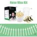 Nose Wax Kit for Men & Women - Safe & Painless Nose Hair Removal with Applicator (50g/10 Uses) - Buy Online on GoSupps.com
