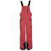 killtec children's functional dungarees/ski pants with snow guard and edge protection KSW 120 KDS SKI PNTS Coral pink 152 39659-000
