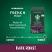Starbucks French Roast Whole Bean Coffee 340 Grams (Pack Of 6) French Dark Roast 2040 Grams - Buy Online on GoSupps.com