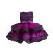 Miipat Baby Girl Dress Tulle Sequin Sleeveless Princess Toddler Girl Party Dresses Formal Flower Girls Birthday Wedding Pageant Dress 2-3 Years Purple
