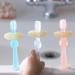 Haakaa 360 Silicone Baby Toothbrush 1pk - BPA, PVC, and Phthalate Free (Pink) | 1.06 oz - Buy Online on GoSupps.com