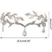 Stunning Rhinestone Leaf Wedding Tiara | Crystal Headdress & Headband for Bridal Prom & Birthday Celebrations - Buy Online on GoSupps.com