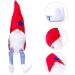 Cabilock 1pc Independence Day Doll Decor Desk Topper Shamrock Bracelet Desktop Faceless Doll Props Household Red 29x22x9cm - Buy Online on GoSupps.com