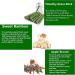 Guinea Pig & Rabbit Chew Toys Combo: Sweet Bamboo & Apple Sticks, Timothy Apple Sticks - 150g Pack | Prevent Overgrown Teeth, Rich in Fruit Acid, Promote Relaxation - Buy Online on GoSupps.com