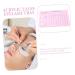 FRCOLOR 2pcs Magnetic Eyelash Board - Magnetic Lash Holder Glue Stand Acrylic Pallet for False Eyelashes & Extensions - Essential Beauty Supplies for Salons - Buy Online on GoSupps.com