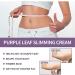 sjfscqr Purple Leaves Fat Burning Cream Body Fat Burning Cream for Men and Women Hot Cream Fat Burning Cream for Burning Belly Fat and Firming - Buy Online on GoSupps.com