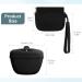 WALLFID Silicone Dog Treat Pouch with Magnetic Buckle & Waist Clip - Includes Training Clicker, Auto Closure, Easy to Clean & Odorless - Buy Online on GoSupps.com