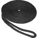 SeaSense Double Braid Nylon Dockline Black 1/2" x 20'