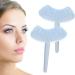 Lower Eyelash Stamp 2PCS Silicone Lash Stamp and Eyelash Applicator Tool Reusable Portable Lower Lash Extensions Natural Eye Makeup Applicators for Left and Right Eyes
