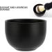 Ankroyu Black Stainless Steel Shaving Foam Shell | Warm Wet Shaving Mug for Men | Premium Shaving Soap & Cream Bowl | Facial Treatment Essential - Buy Online on GoSupps.com