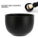 Stainless Steel Shaving Soap Bowl - Unbreakable Black Mug for Standard Size Pucks & Soaps | International Shipping - Buy Online on GoSupps.com