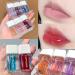 Sitovely 3 Colors Jelly Hydrating Lip Oil Set - Fruit Extract Moisturizing Lip Gloss for Nourishing Lip Care - Buy Online on GoSupps.com