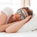 Buy Cute Christmas Owls on Branch Unisex Sleeping Eye Mask | Soft Adjustable Eye Mask for Comfortable Sleep - Buy Online on GoSupps.com