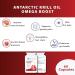 Shakra Health Antarctic Krill Oil Omega Boost | Premium Omega-3 Nutritional Supplements for Wellness & Spirituality - Buy Online on GoSupps.com
