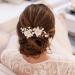 Edary Bridal Wedding Vine Gold Rhinestone Headpiece - Flowers & Leaves Accessory for Women & Girls | International Shipping Available - Buy Online on GoSupps.com