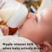 Philips Avent Natural Response Glass Baby Bottle - 240ml | BPA Free for Newborns | Model SCY933/01 - Buy Online on GoSupps.com