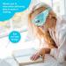 CONBELLA Gel Eye Mask with Eye Holes - Hot Cold Compress Pack for Eye Therapy | Cooling Mask for Puffy Eyes, Headaches, Migraines, Sinus, Dark Circles - Reusable Face Mask (6 Blue) - Buy Online on GoSupps.com