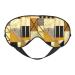 Rustic Wooden Print Fashion Block Out Light Eye Mask 7.9X4 inch for Air Travel Full Night Sleeping