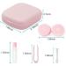 4PCS Colorful Contact Lens Case Holder Container with Mirror - Travel & Home Storage Kit (Yellow Pink Blue Purple) - Buy Online on GoSupps.com