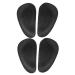 FOMIYES 2 Pairs Palm Sole Pad Arch Support Cushion Arch Support Insole Half Shoes Pads Arch Support Pads Inserts Arch Cushion Foot Arch Pads Arch Pad Support