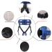Medical Gait Belts Transfer Lift Belt Patient Lift Transport Sling with Leg Loops Standing Mobility Aid Walking Strap Walking Stand Lift Ambulation Assist Medical Equipment for Wheelchair Small - Buy Online on GoSupps.com