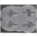 High Toughness Silicone Nail Carving Mold - 3D Bear & Butterfly Manicure Tools for Creative Home Nail Art - Buy Online on GoSupps.com