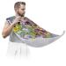 Beard Bib Apron Beard Bib Hair Catcher for Men Shaving and Trimming Non-Stick Waterproof Beard Cape Grooming Cloth Naughty Cat Painting