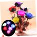 LIFKICH 6pcs Silk Roses Valentines Day Gift Romantic Candles Artificial Rose Never Withered Rose Red Home Decor Wishing Bottle Rose Gifts Eternal Rose Lamp Blue Gifts Led Blue Rose Blue 40X10X10cm - Buy Online on GoSupps.com