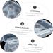 Hemoton 3pcs box Practical Portable Useful Kitchen Case Lid Organizing with Eggs Covered Holder Multi-grid Whitex3pcs 32x18cmx3pcs - Buy Online on GoSupps.com