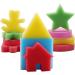 LEOBRO 30pcs Sponge Painting Shapes for Toddlers - Assorted Patterns for Early Learning - Buy Online on GoSupps.com