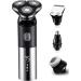 Men s 4-in-1 Electric Shaver & Grooming Kit | Cordless Wet Dry Rotary Shaver | USB Fast Charging & LED Display | International Shipping Available - Buy Online on GoSupps.com