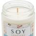 Spa Date Scented Soy Candle - Natural Lemongrass & Patchouli Essential Oils | 100% Soy Wax Aromatherapy | 9oz Glass Jar - International Shipping - Buy Online on GoSupps.com