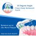 YMPBO EB50 Cross Action 16Pcs Electric Toothbrush Replacement Heads - Extra Soft Dupont Bristles for Gum Care and Plaque Removal - Buy Online on GoSupps.com