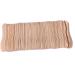 Condiment Spoons 100pcs Wooden Ice Cream Spoons Wood Taster Spoons Popsicle Paddles Spoon Spoons - Buy Online on GoSupps.com