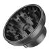 Universal Hair Diffuser Attachment Adjustable Fits Most Kinds of Blow Dryer Diameter 1.7" to 2.6" Perfer Air Dryer Diffuser for Hair Care Black