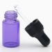 Unxuey 20pcs 3ml Purple Glass Essential Oil Dropper Bottles with Pipettes Dropper Refillable Empty Vials with Black Screw Cap Perfume Mini Portable Fragrance Cosmetic Bottles - Buy Online on GoSupps.com