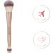 Sculpted by Aimee Complexion Duo Makeup Brush - Double-Ended Travel-Friendly Brush for Primer, Foundation, and Concealer - Buy Online on GoSupps.com