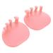 Healifty 1 Pair Arch Trainer Bunion Protector Gel Toe Stretcher Bunion Splint Sport Accessories Thumb Spica Splint Foot Toe Correction Board Foot Toe Bone Straightener Foot Toe Straightener 11X10X6CM Pink