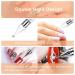 Vikerer 2 Pack Rhinestone Picker Diamond Painting Pen Set with Extra Tips and Tweezer - Dual-End Pickup Tool for Nail Art, Crafts, and DIY Projects - White Pink - Buy Online on GoSupps.com