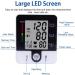 Wrist Blood Pressure Monitor - Automatic Talking BP Cuff with Heart Rate, 90x2 Reading Memory, Large LCD Display - Medical Equipment for Home Use - Buy Online on GoSupps.com