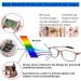 DOOViC Blue Light Filter Reading Glasses TR259-C | Unisex Matte Brown 1.25x | 9 Color Options - Enhance Eye Comfort & Style - Buy Online on GoSupps.com