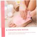 minkissy 2 Pairs Wax Thermal Insulation Gloves Moisturizing Gloves Socks Paraffin Wax Booties Cracked Heel Socks Wax Gloves Paraffin Bath Mitt Spa Plush Moisturizing Socks Work Hand - Buy Online on GoSupps.com