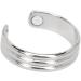 Magnetic Rings for Men & Women - Elegant Adjustable Jewelry for Fatigue Relief & Joint Pain - Silver Accessories - Buy Online on GoSupps.com