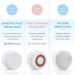 Overclocking Vibration New Sonic Vibrating Facial Cleansing Brush 3 Brush Heads with 3 Modes Waterproof Smart Timer Wireless Charging for Face Cleaning - Buy Online on GoSupps.com