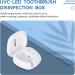 Rechargeable UV Sanitizer Toothbrush Case - Kills 99.9% of Germs - Portable Mini Holder for All Toothbrushes - Ideal for Home and Travel - Buy Online on GoSupps.com