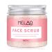 Natural Face Scrub with Shea Butter Jojoba Oil Retionl Salicylic Acid and Vitamin E - Gentle and Effective Exfoliation and Skin Renewal