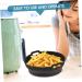 Cabilock 1 Set Silicone Pan for Air Fryer Basket Air Fryer Silicone Baking Pan Fold Silicone Pot - Buy Online on GoSupps.com