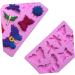 3pcs Silicone Soap Mold Resin Silicone Molds Dumplings Storage Nonstick Silicone Moulds Resin Moulds Silicone Molds for Soap Cookie Cutters DIY Soap Mold Polymer Clay Chocolate Size 1x3pcs Pinkx3pcs - Buy Online on GoSupps.com